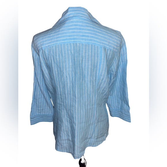 Brooks Brothers Linen Button Down Shirt - Picture 4 of 8